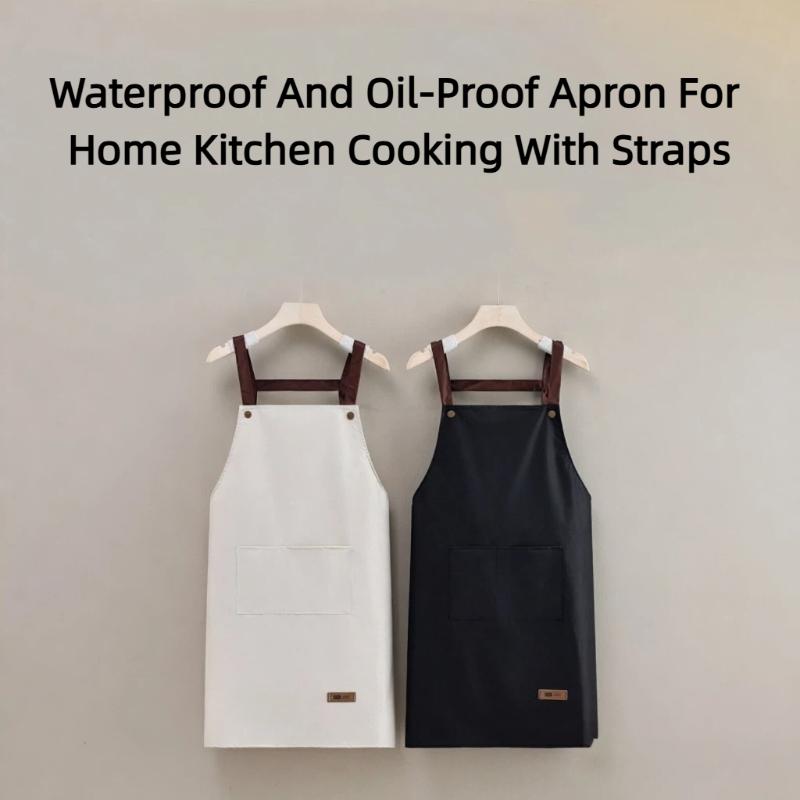 Home Cooking Work - 【SY】Wodoodporny i olejoodporny fartuch do kuchni