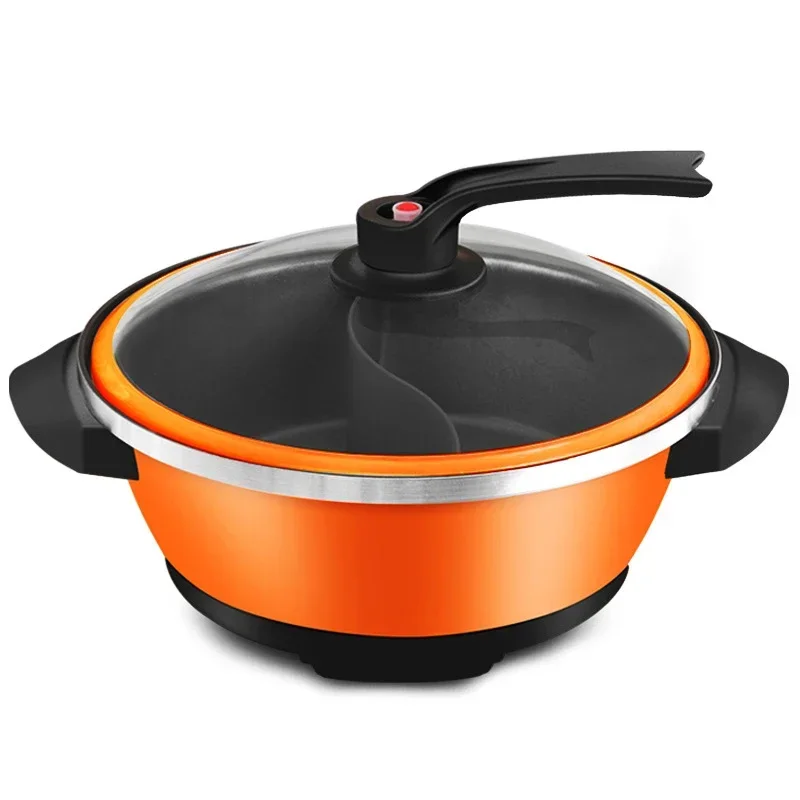 Home Cooking In Chinese - Wielofunkcyjny Elektryczny Garnek 32CM 6L Nieprzywierający
