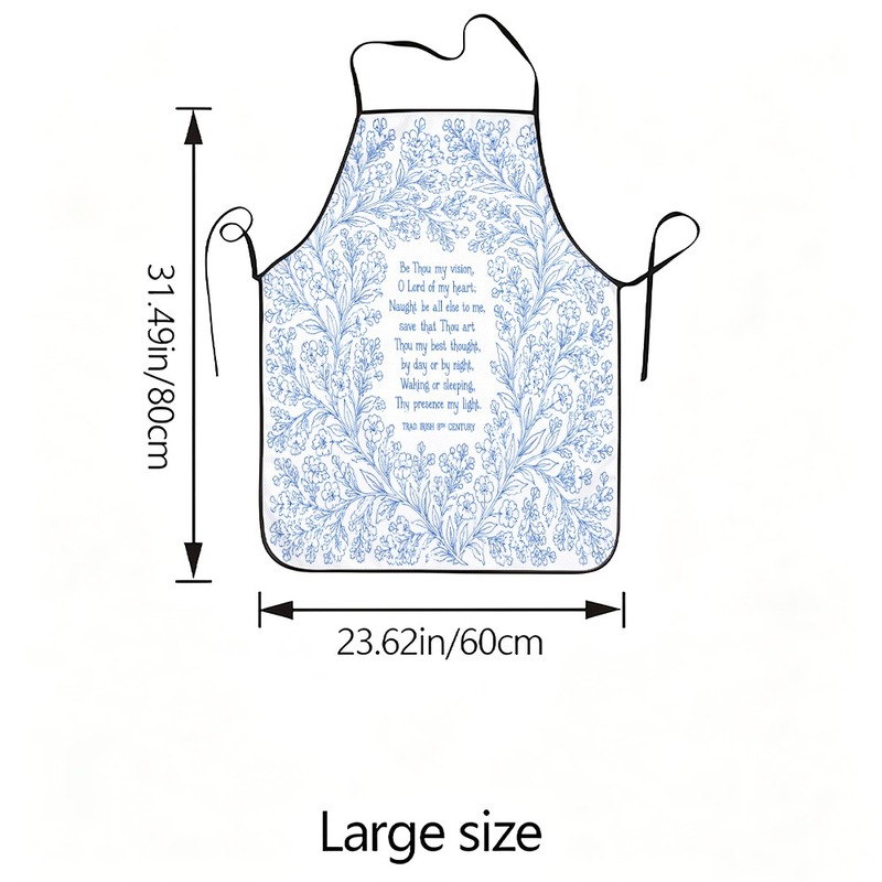 1 szt. 【Fartuch】 Efekt 2D, zab – Home Cooking On recenzja i cena