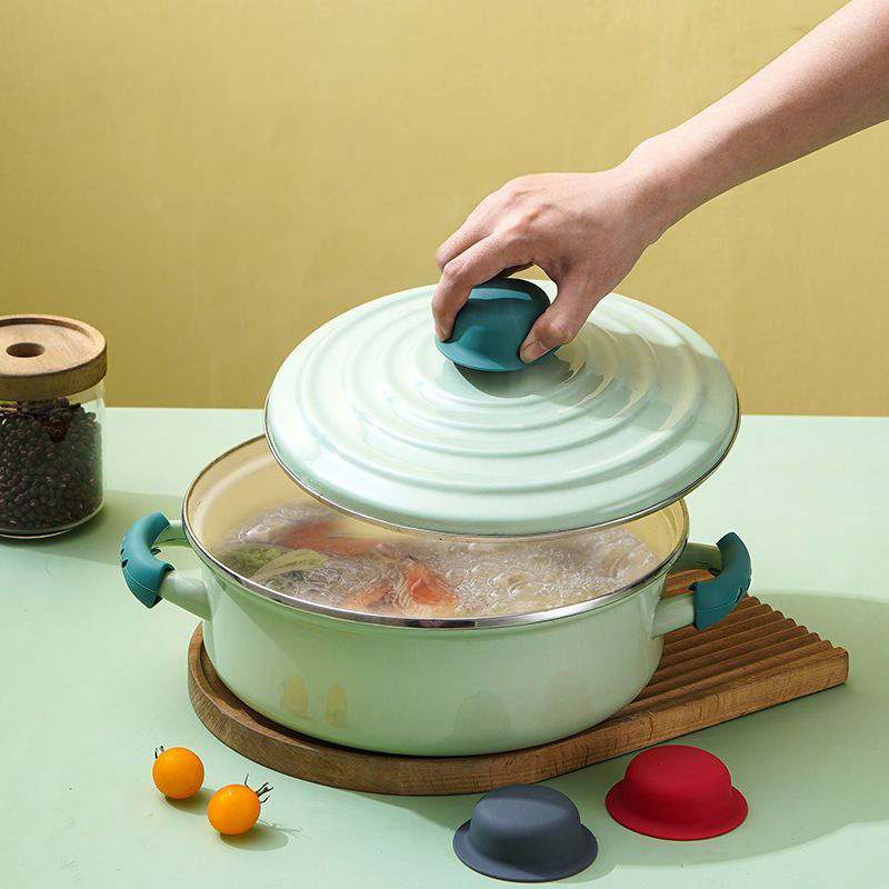 1/2 szt. Żaroodporne pokrywki  – Home Cooking Cookbook recenzja i cena