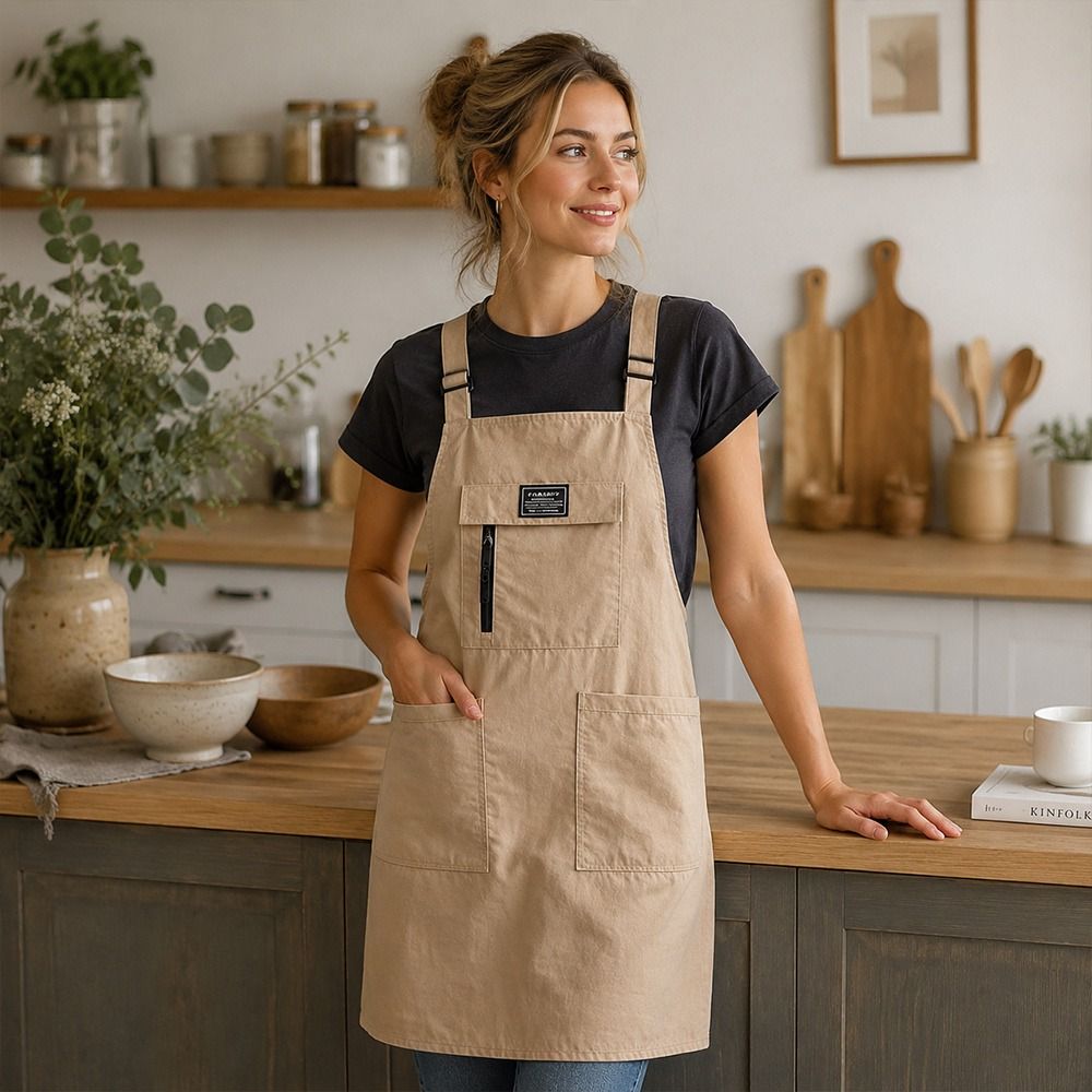 Wodoodporny fartuch kuchenny,  – Home Cooking Work recenzja i cena
